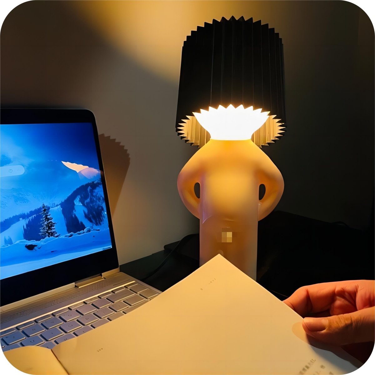 Verspielte Kabellose Lampe WackyLampe von Luminoir