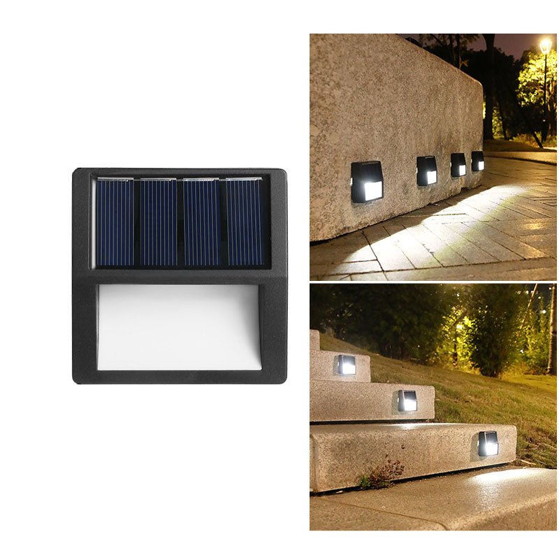 Solarbetriebene LED-Lampen für Terrasse - Wasserdicht und umweltfreundlich