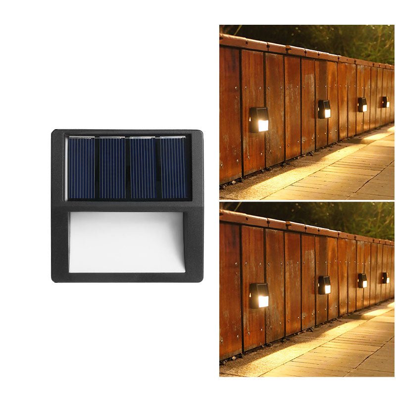 Solarbetriebene LED-Lampen für Terrasse - Wasserdicht und umweltfreundlich