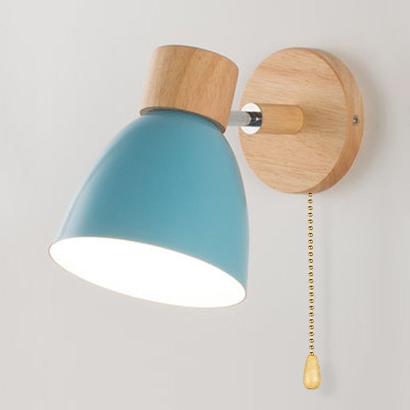 Yadiel Skandinavische Wood-Wandleuchte – Hanging Design for Modern Wohnen