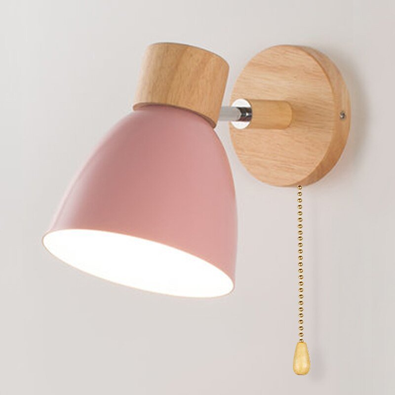 Yadiel Skandinavische Wood-Wandleuchte – Hanging Design for Modern Wohnen